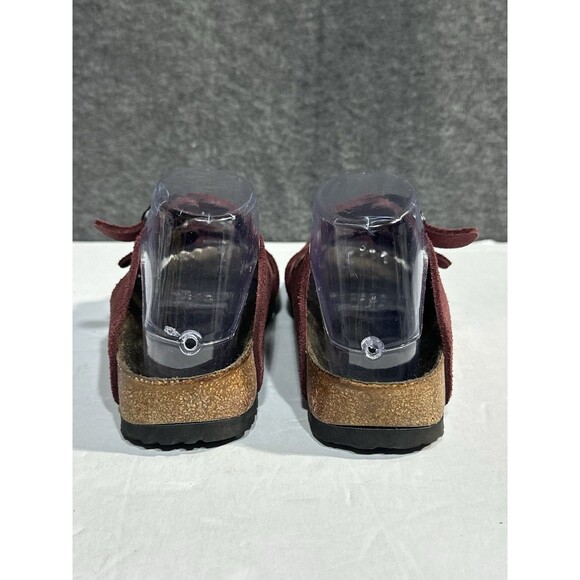Betula by Birkenstock Black Suede Outdoor Hook & Loop Sandals Size 36 Eur 5 US N
